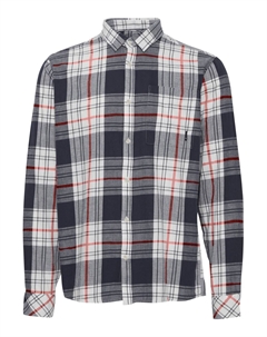 Комфортная рубашка ESDRAS, синий Solid