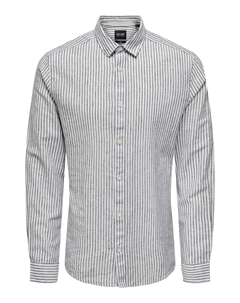 Рубашка на пуговицах стандартного кроя CAIDEN, темно-синий Only & sons