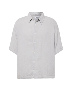 Комфортная рубашка, светло-серый Weekday