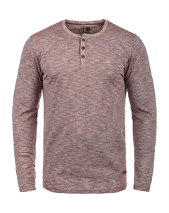 Лонгслив MIGOS, цвет Red/Mottled Red Solid