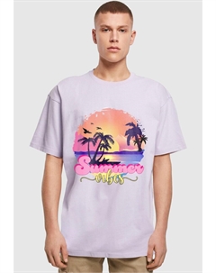 Футболка SUMMER VIBES SUNSET, светло-фиолетовый Merchcode