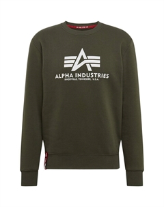 Толстовка, оливковый Alpha industries