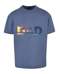 Футболка FOR THE BEST DAD, синий Merchcode