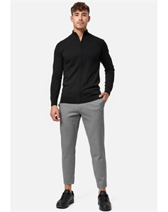 Вязаный кардиган LAU, черный Indicode jeans