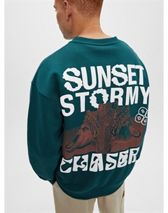 Толстовка, синий Pull & bear