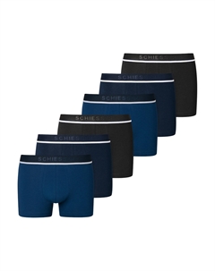 Трусы Retro Short/Pant 95/5 Organic Cotton, черный Schiesser