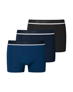 Трусы Retro Short/Pant 95/5 Organic Cotton, черный Schiesser