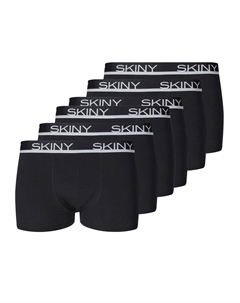 Трусы 6er Pack Pant, черный Skiny