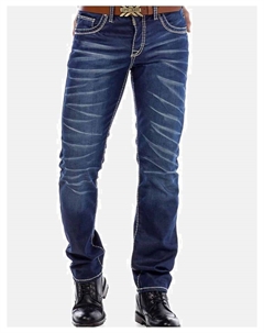 Джинсы Jeans, темно-синий Cipo&baxx