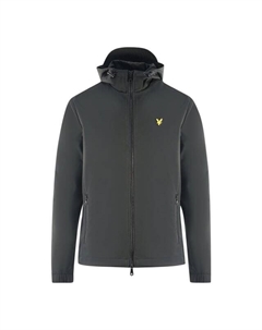 Текстурная куртка из ракушки, черный Lyle & scott