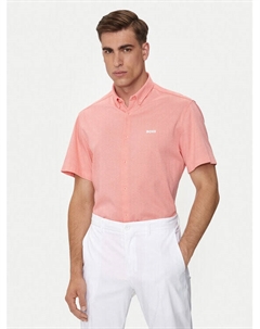 Рубашка стандартного кроя, красный Boss