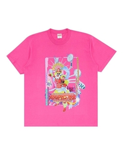 Футболка Electromagnetic Tee, розовый Supreme