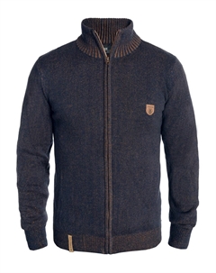 Вязаный кардиган ANDY, синий Indicode jeans