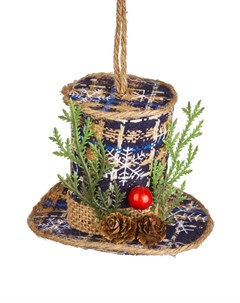 Новогодний декор Шляпа Due esse christmas