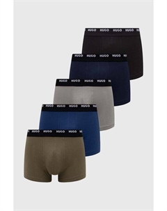 5 пар боксеров, мультиколор Hugo