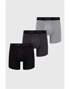 Комплект из трех боксеров, серый Puma