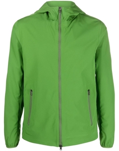 Куртка с высоким воротником и капюшоном, зеленый Herno