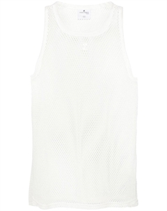 Courrèges сетчатый топ AC, белый Courreges