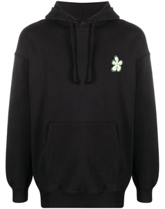 Худи с цветочным принтом, черный Camper