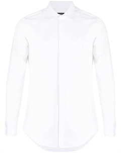 Рубашка с потайной застежкой, белый Dsquared2