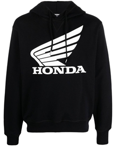 Худи с графичным принтом, черный Dsquared2