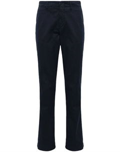 Прямые брюки чинос средней посадки, синий Incotex