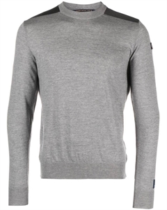 Шерстяной джемпер тонкой вязки, серый Paul & shark