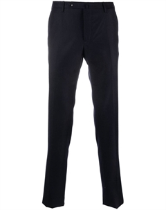 Узкие брюки из вирджинской шерсти, синий Incotex