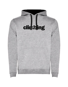 Худи Word Climbing Two-Colour, серый Kruskis