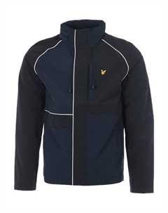 Темно-Синяя куртка со вставками, синий Lyle & scott