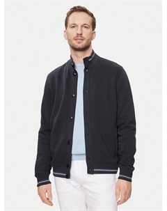 Свитер стандартного кроя, синий Bugatti