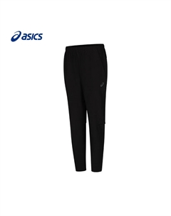 Брюки спортивные мужские с принтом, черный Asics