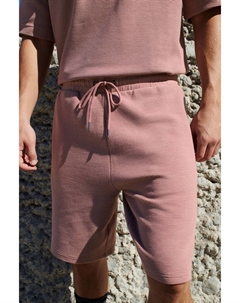 Шорты из фактурного джерси с карманами на молнии, розовый Next