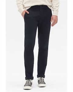 Узкие брюки-чиносы, синий Gap