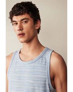 Текстурированная майка, синий Next