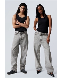 Свободные джинсы galaxy, серый Weekday