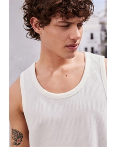 Текстурированная майка, белый Next