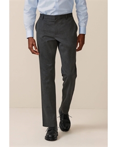 Элегантные брюки с простой передней частью, серый Next