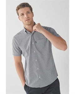 Рубашка-Оксфорд на пуговицах которую легко гладить, синий Next