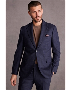 Фирменный пиджак Tollegno из итальянской шерсти, синий Next