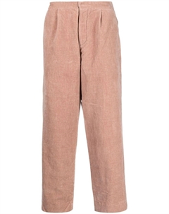 Укороченные шерстяные брюки, розовый Uma wang