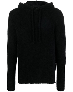 Худи из смесовой шерсти, черный Ten-c