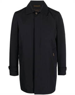 Тренч с классическим воротником, синий Moorer