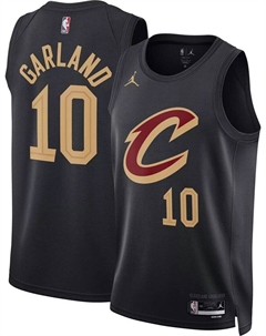 Jordan Мужская черная майка Nike Cleveland Cavaliers Darius Garland #10 Dri-FIT Swingman Air jordan