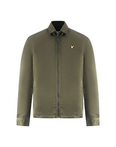 Легкая нейлоновая трекинговая зеленая куртка, зеленый Lyle & scott