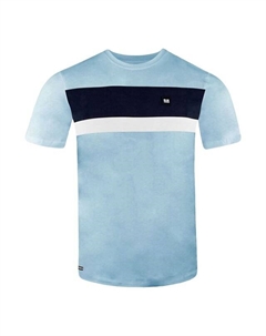 Синяя мужская футболка с круглым вырезом и кроссвордом woosts503, синий Weekend offender