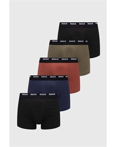 5 пар боксеров, черный Hugo