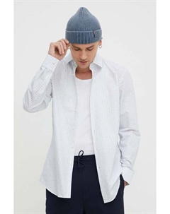 Хлопчатобумажная рубашка, белый Hugo