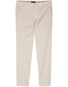 Брюки Capri прямого кроя, нейтральный цвет Fay