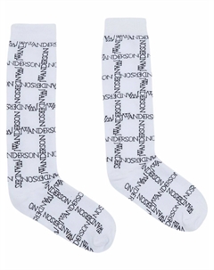 Носки с логотипом, белый Jw anderson